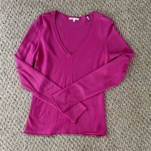 Vince Fuchsia Knit Top